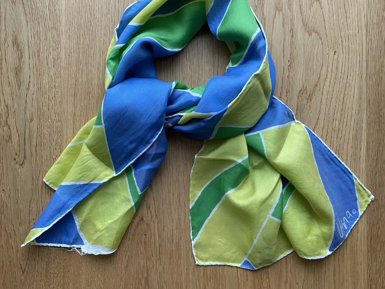 Billede 1 - Vintage silketørklæde