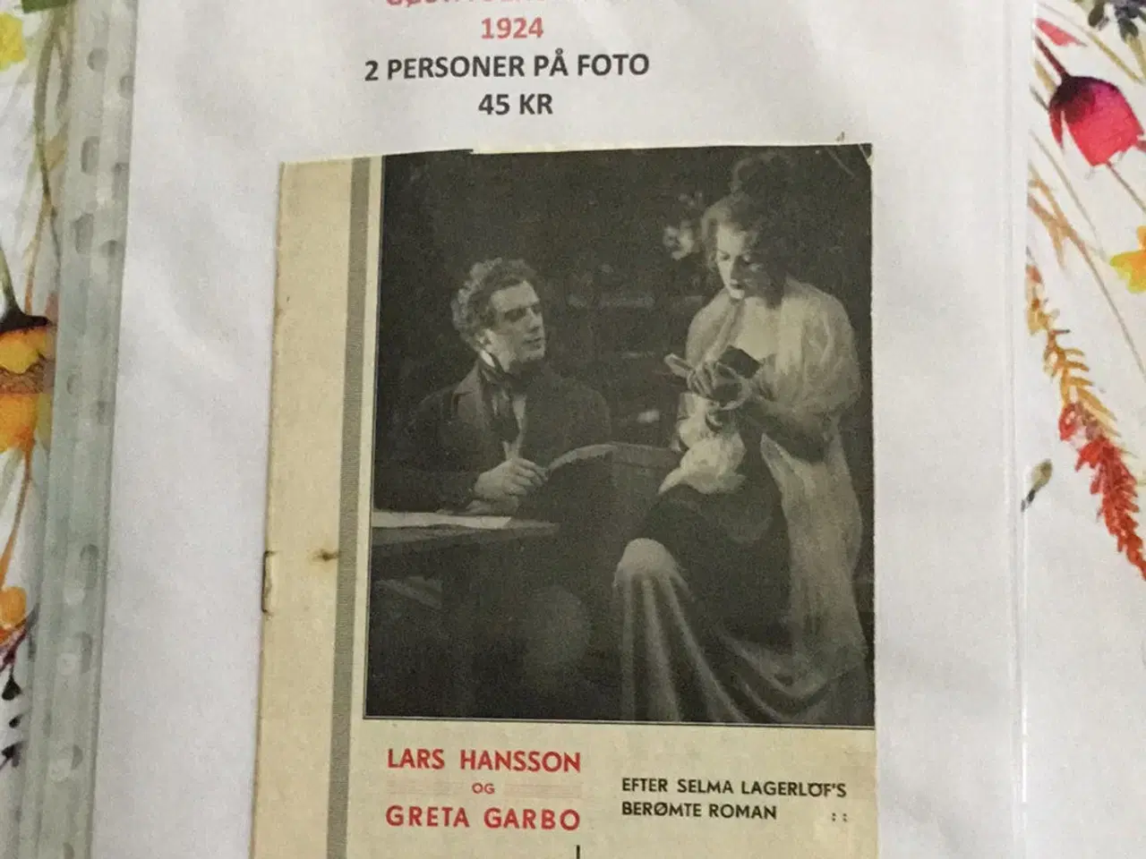 Billede 7 - Filmprogrammer - Stewart+Gable+Flynn+Garbo
