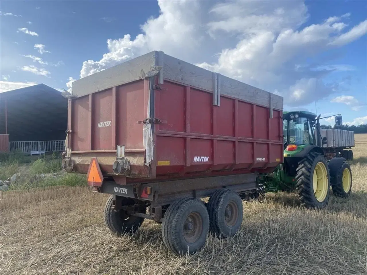 Billede 5 - Navtek Tipvogn 8 tons høj/bag tip