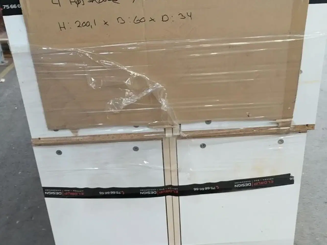 Billede 4 - 4 stk. Brugte højskabe  med låge