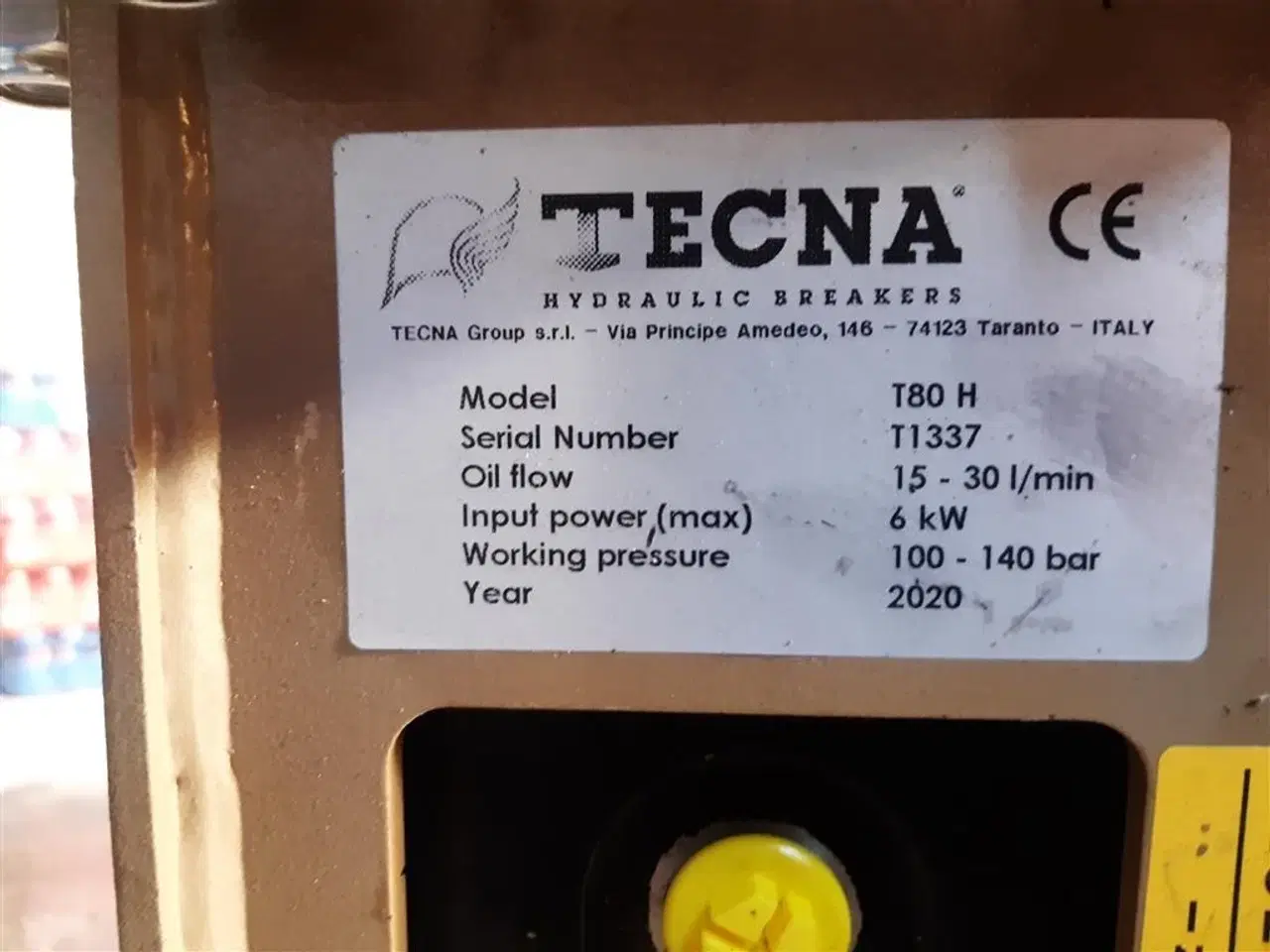 Billede 10 - - - - beton hammer til minigraver