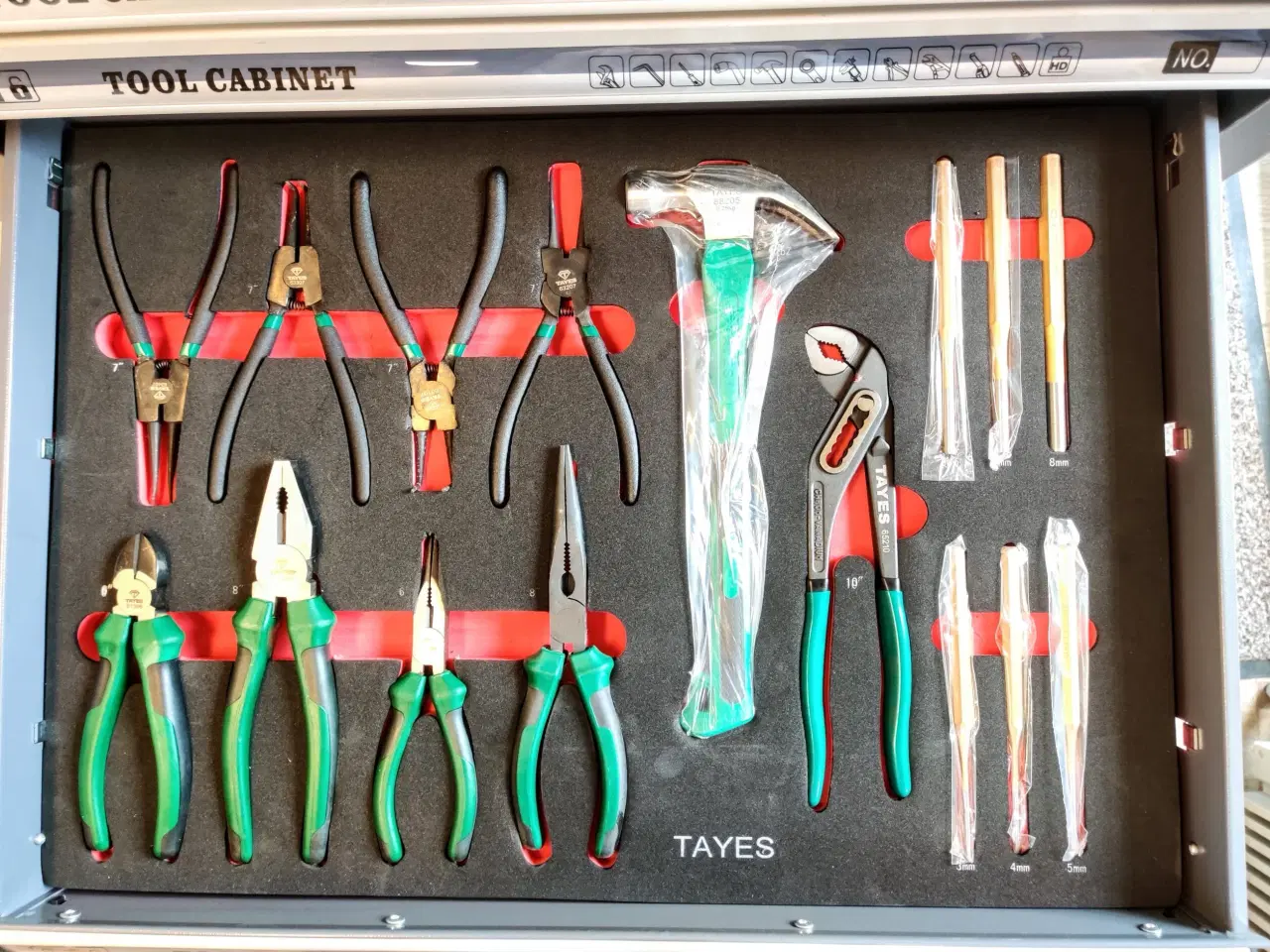 Billede 8 - Stor lux værksteds vogn med solidt værktøj fra Bulldog Tools
