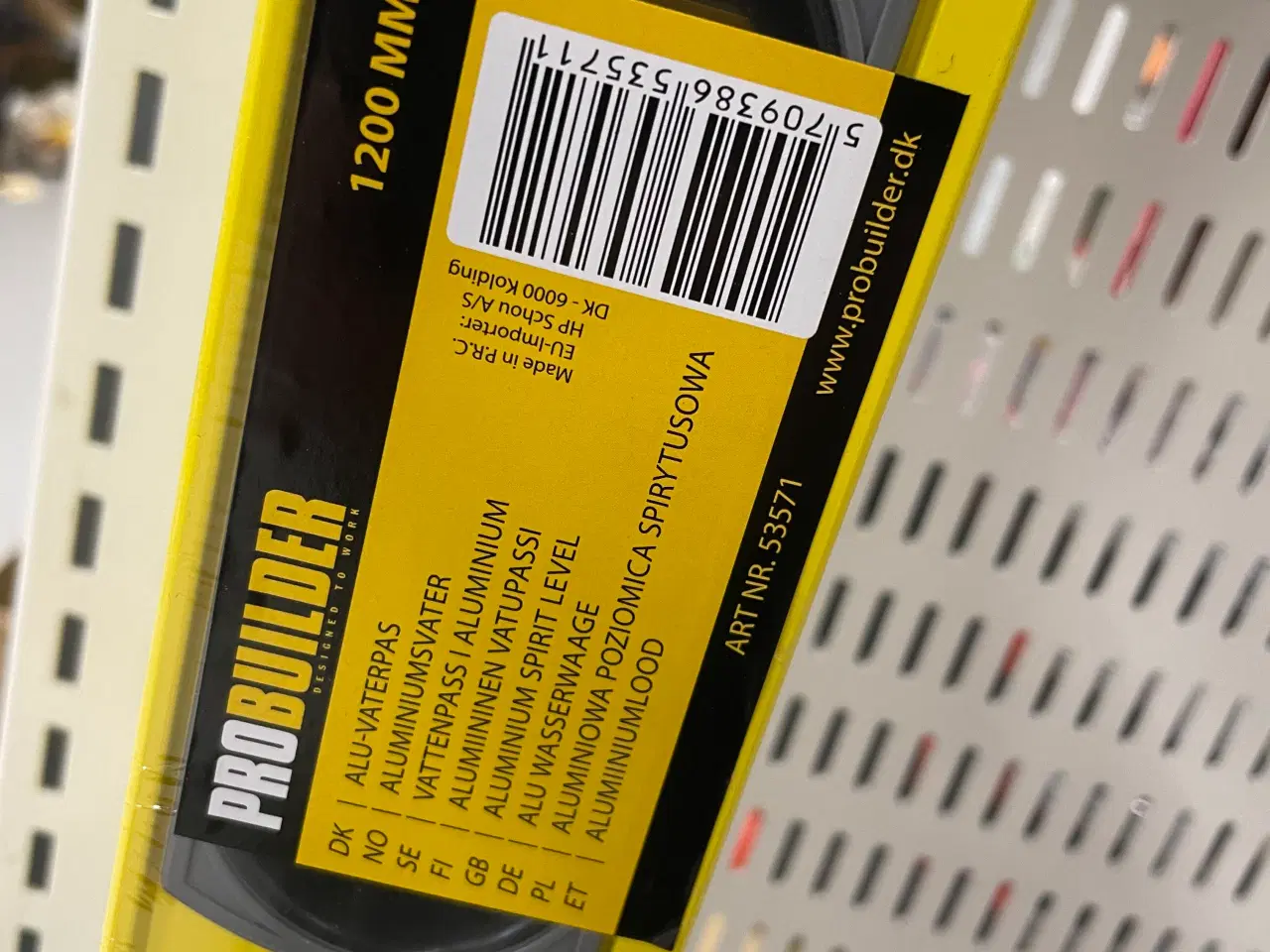 Billede 1 - Parti probuiler vaterpas 120 cm.