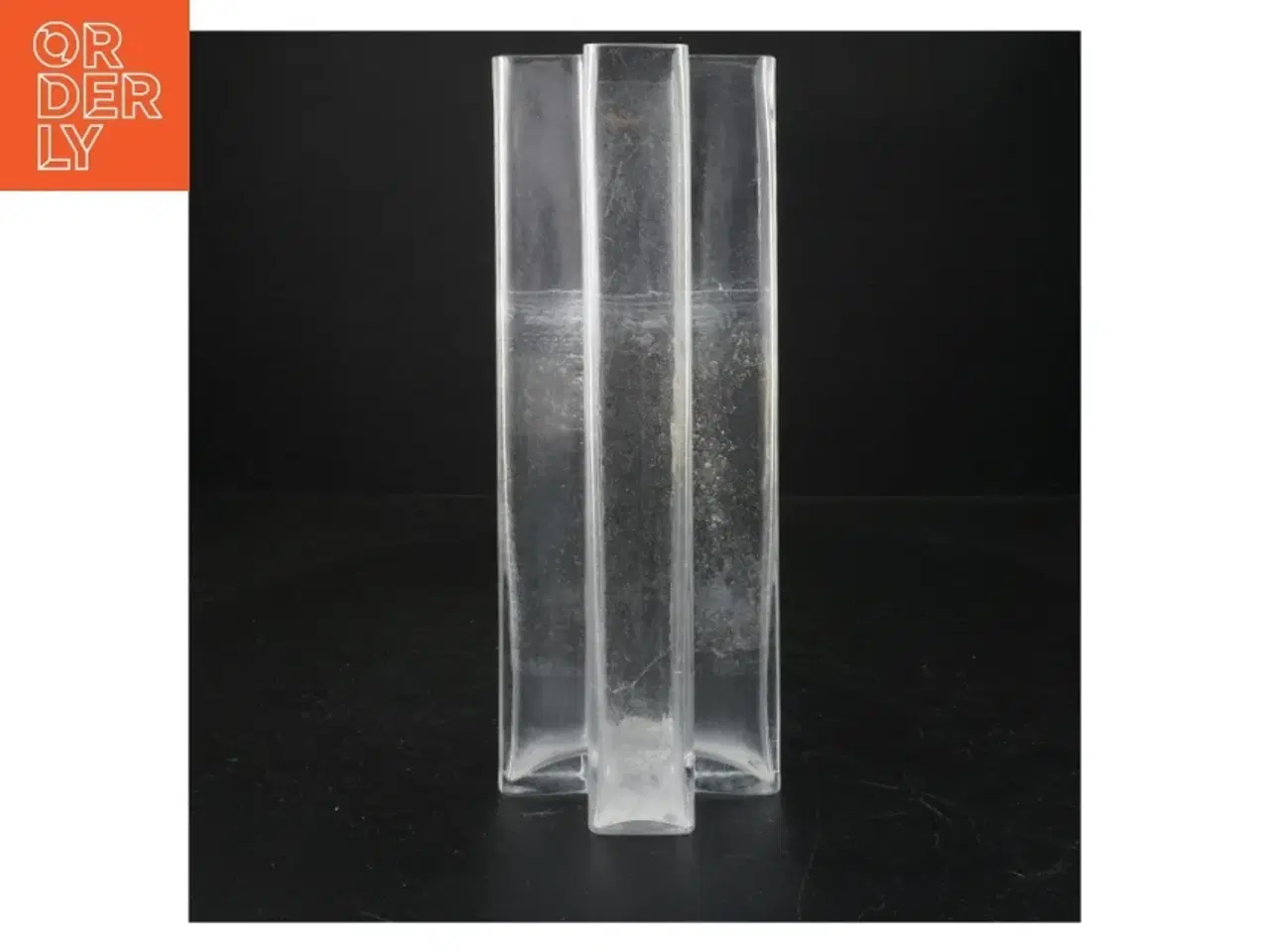 Billede 1 - Holmegaard glasvase fra Holmegaard (str. 25 cm)