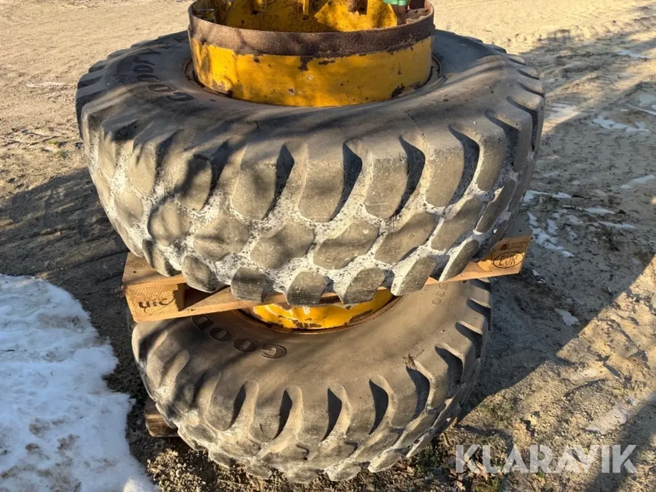 Billede 4 - Tvillinghjul Goodyear 440/80 R28 IND