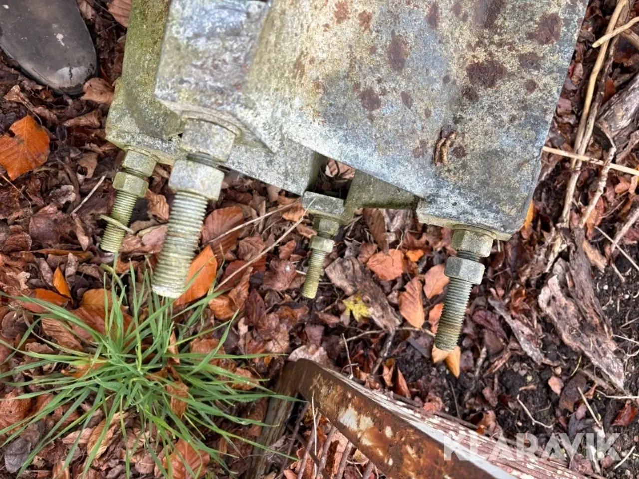 Billede 10 - Galvaniseret mast inkl fod 11m