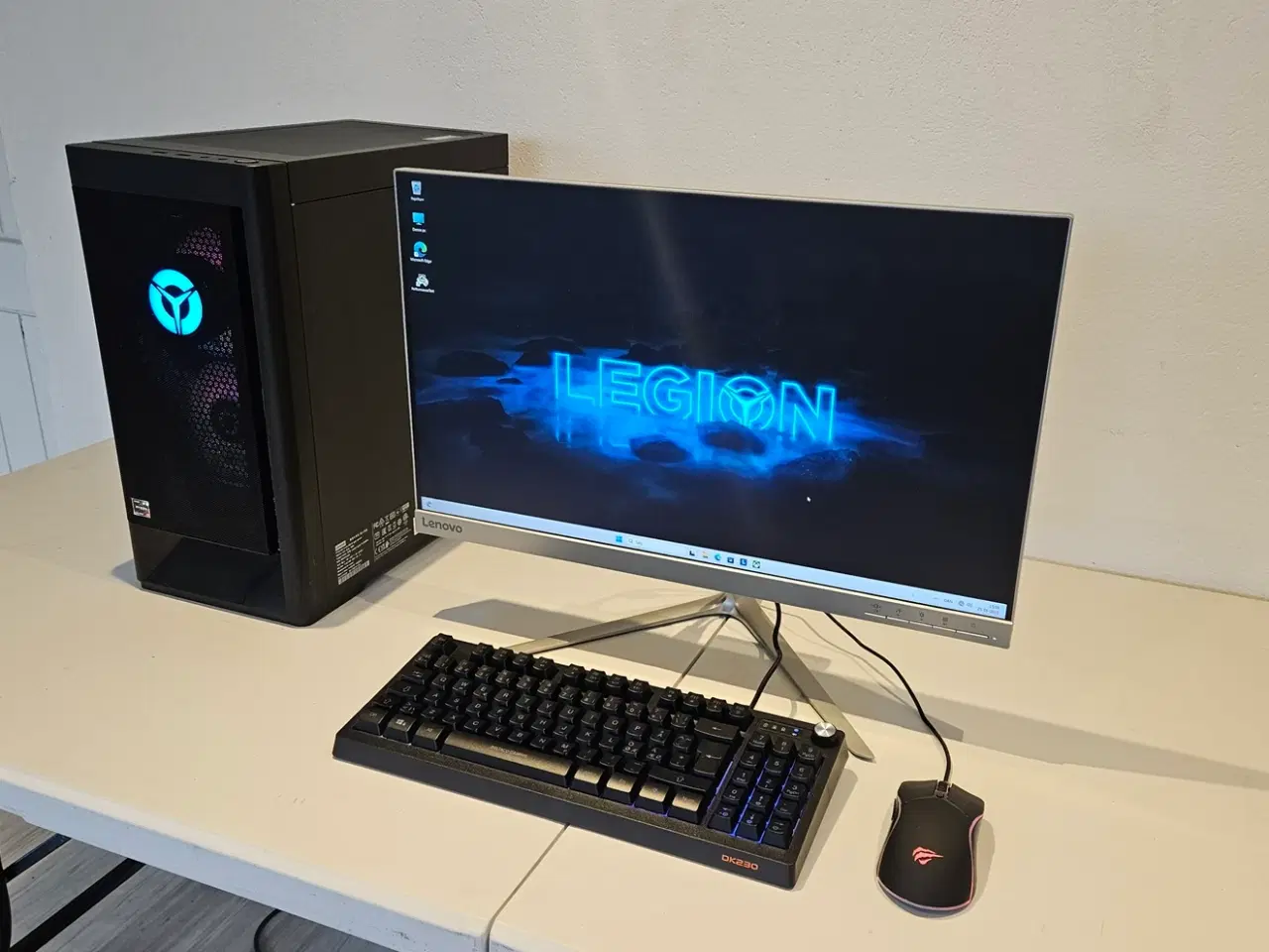 Billede 4 - Lenovo Legion T5 Gamer Pc+24" QHD Skærm