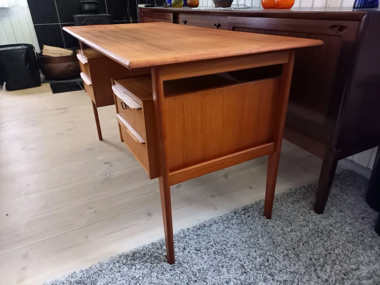 Billede 8 - Skrivebord teak