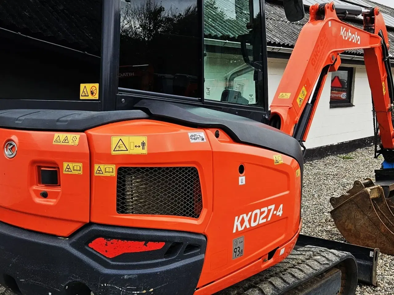 Billede 6 - Kubota kx027-4 / Rotortilt / 2700 timer / skovlsæt