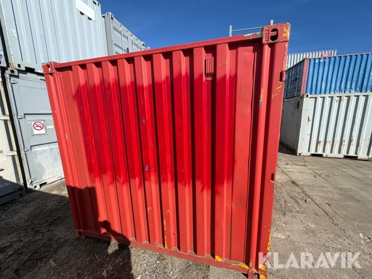 Billede 4 - Container 8 fods Isoleret