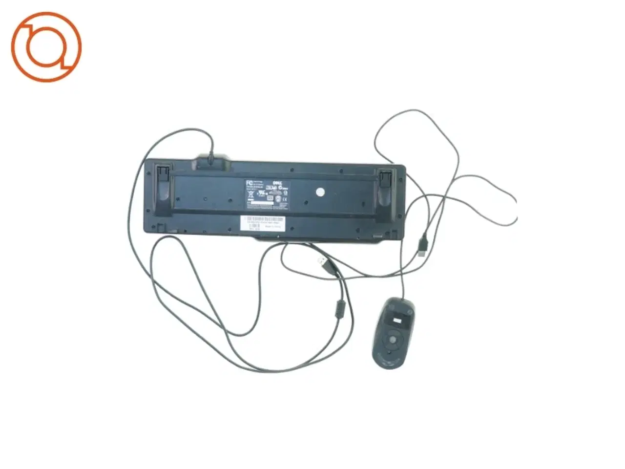 Billede 4 - Keyboard og mus fra Dell (str. 44 x 13 cm 12 x 6 cm)