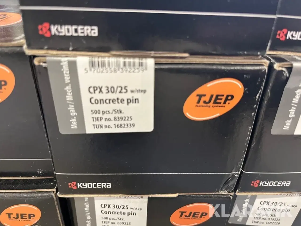 Billede 5 - Betonsøm Tjep CPX 30/20-30/35 34 kasser