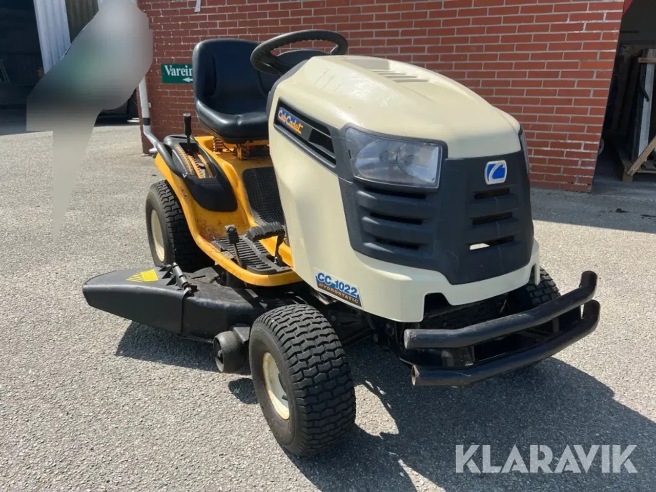 Billede 2 - Græsslåmaskine Cub cadet CC 1022 hydrostatic