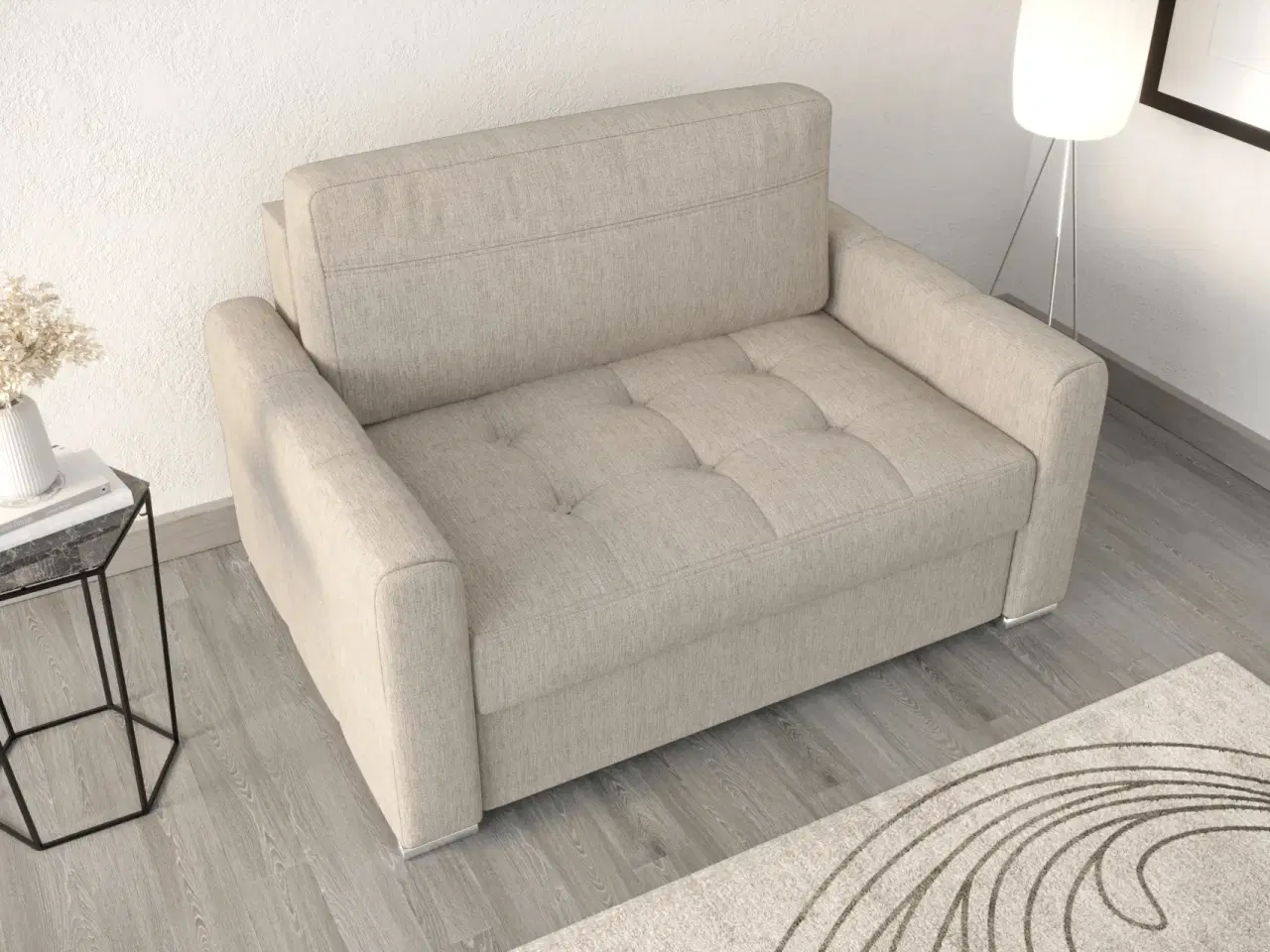 Billede 10 - VERONICA I AMERICAN SOFA MED SOVEFUNKTION  140 CM