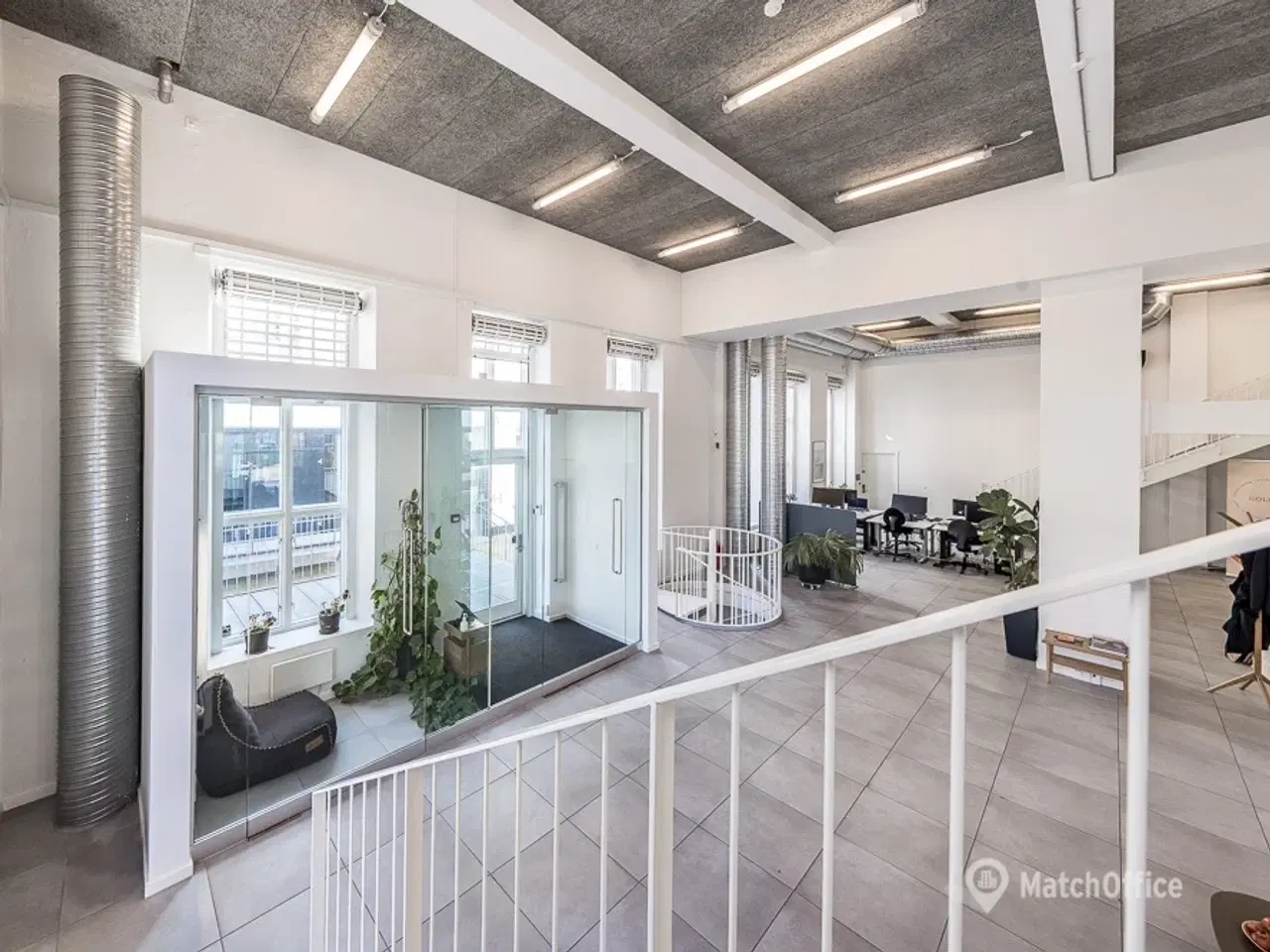 Billede 3 - Super cool kontor eller showroom i det gamle Mejeri Enigheden