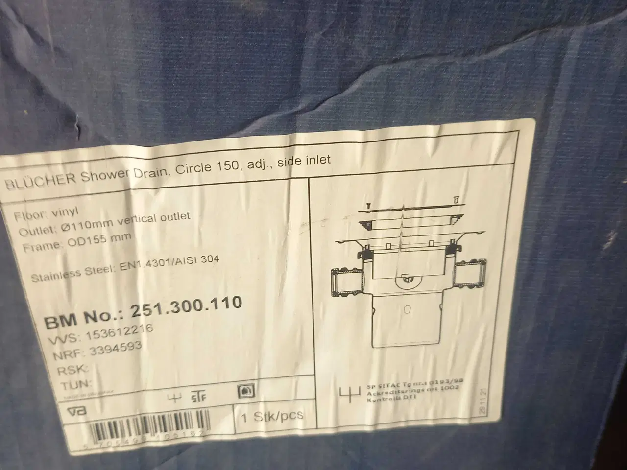 Billede 1 - Blucker rist