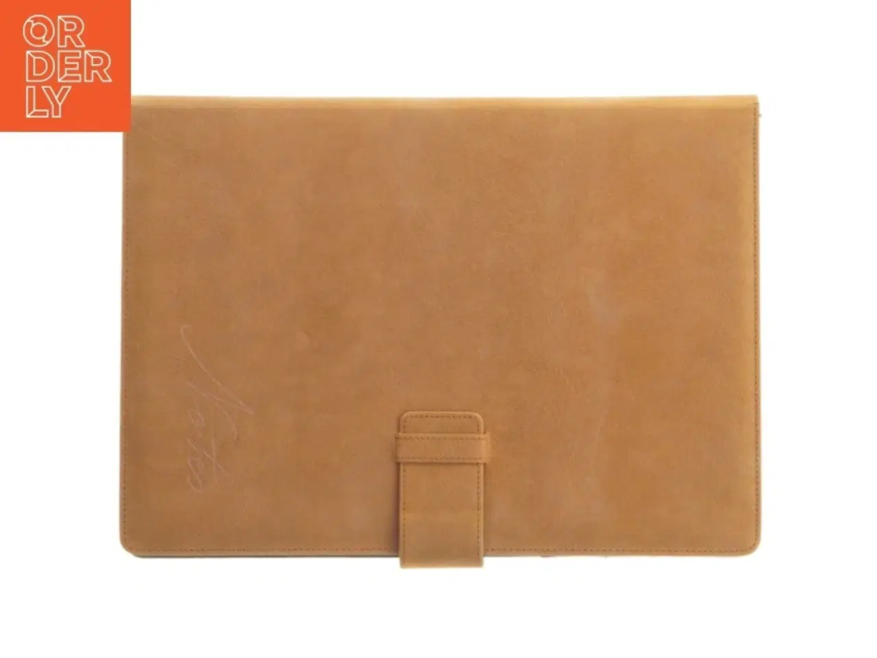 Billede 1 - Skind dokumentmappe (str. 35x25,5 cm)