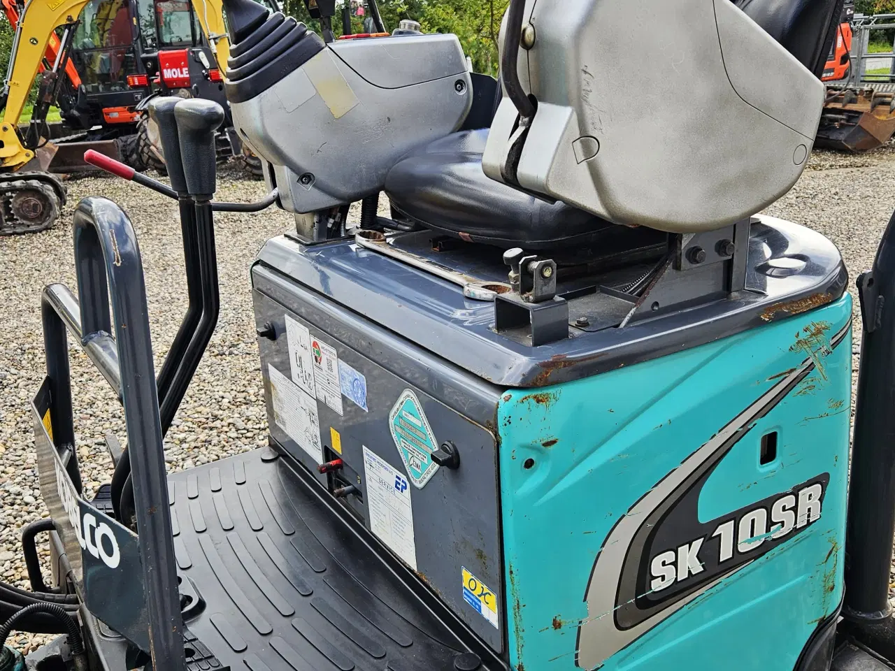 Billede 11 - Kobelco SK10 / joystick / 800 timer / skovlsæt