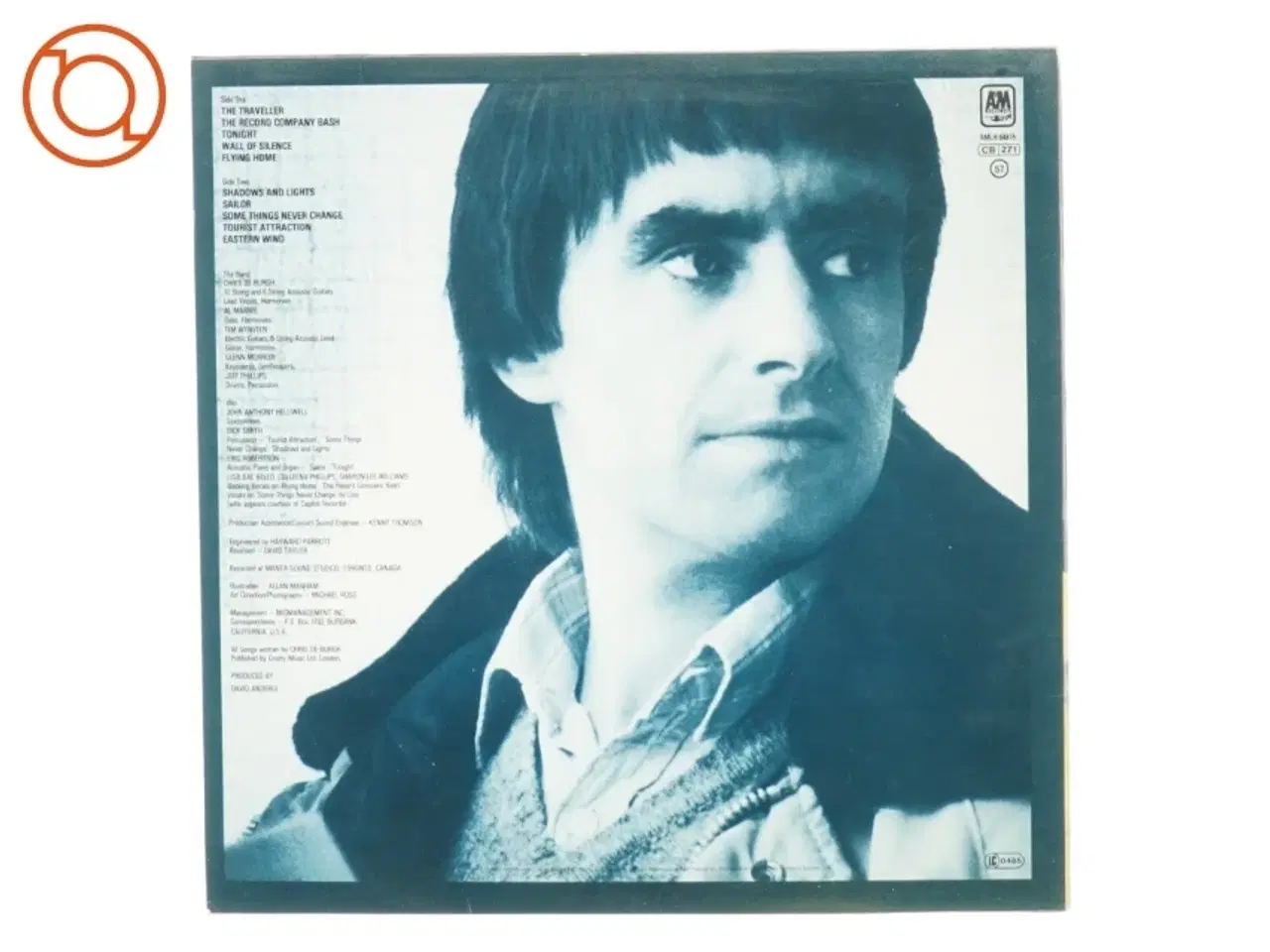 Billede 4 - Chris de Burgh, Eastern wind fra A Og M (str. 30 cm)