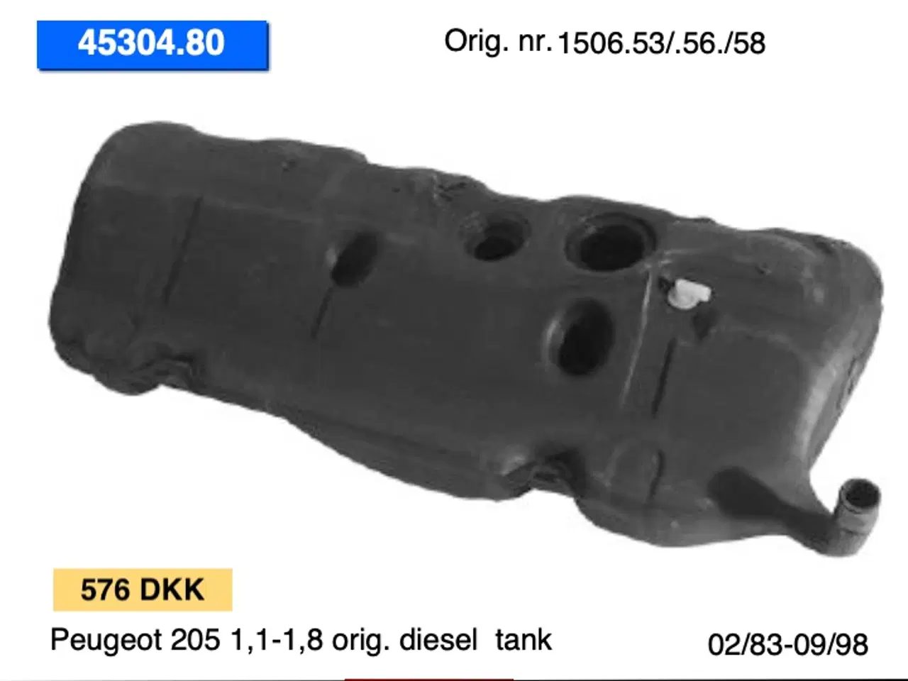 Billede 4 - Nye Peugeot tanke m.m.
