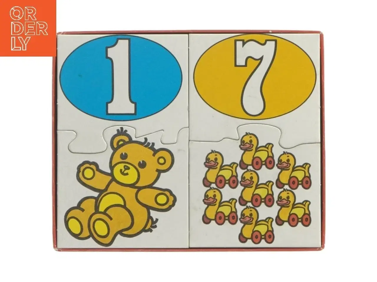 Billede 4 - Lær at Tælle puslespil fra Dan-spil (str. 17,5x14 cm)
