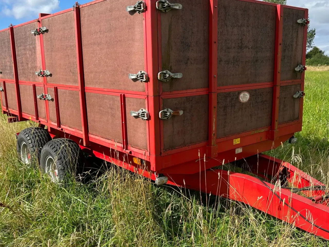 Billede 1 - INTHO 8TON Højtip med hydr. Bremser