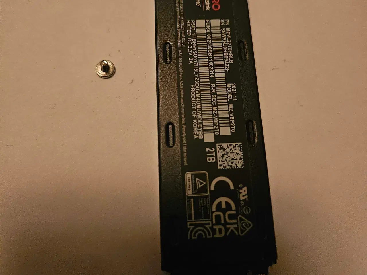 Billede 2 - Samsung 980 pro 2000gb