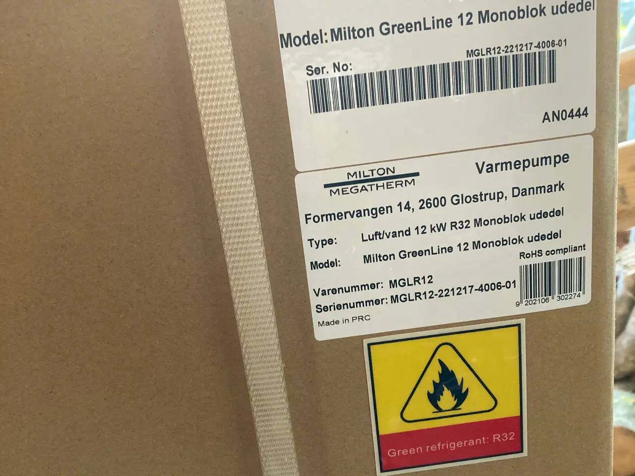 Billede 2 - Milton megatherm 12 kw luft til vand varmepumpe