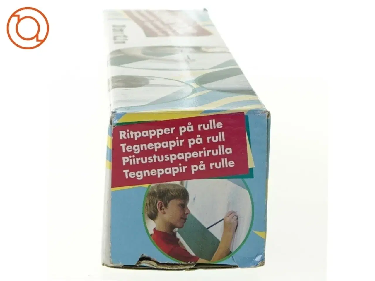 Billede 4 - Rulle med tegnepapir fra Biltema (str. 31 x 6 cm)