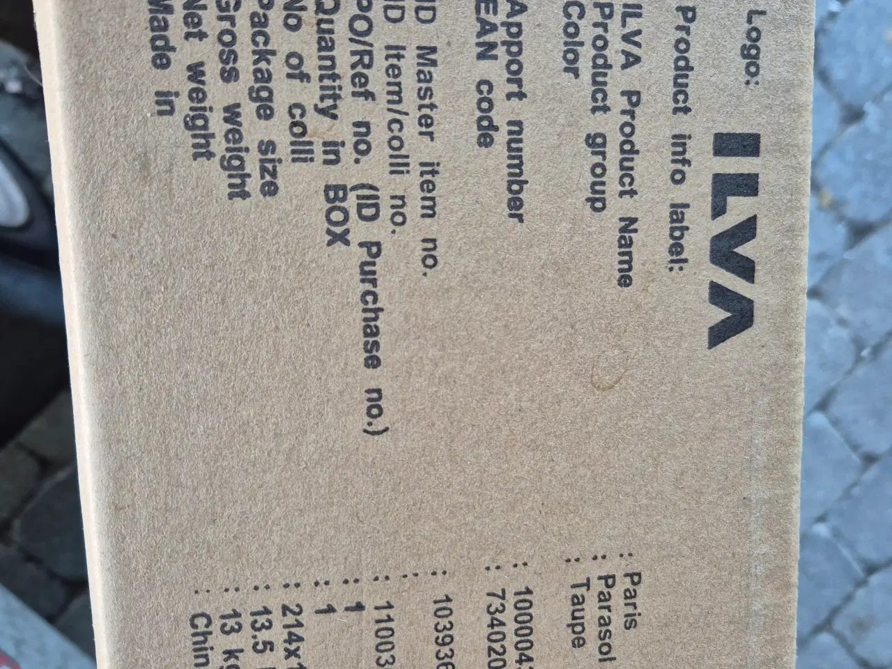 Billede 2 - Parasol Paris ilva 300 x 285 x 300..NYP. 1499.-