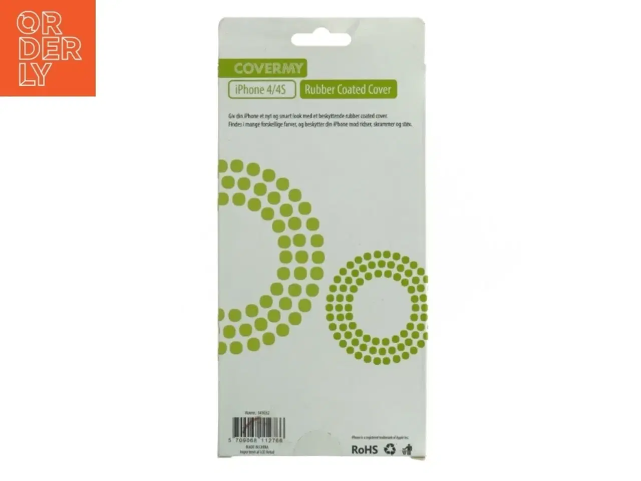 Billede 2 - iPhone 4/4S Gummibelagt Cover fra Covermy (str. Kasse, 22,5 x 11 cm)