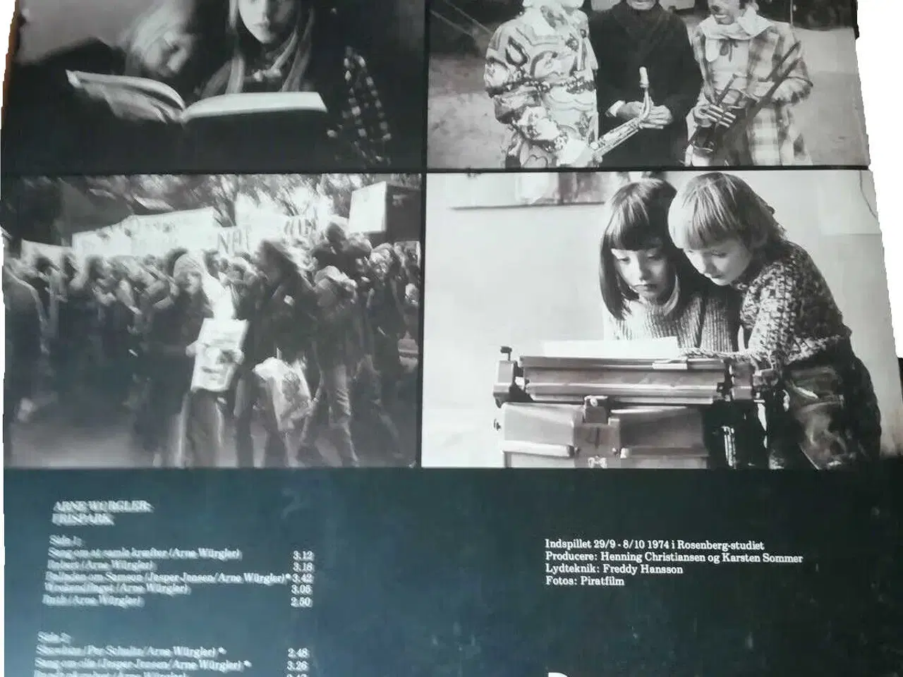 Billede 2 - Arne Würgler: Frispark - LP vinyl