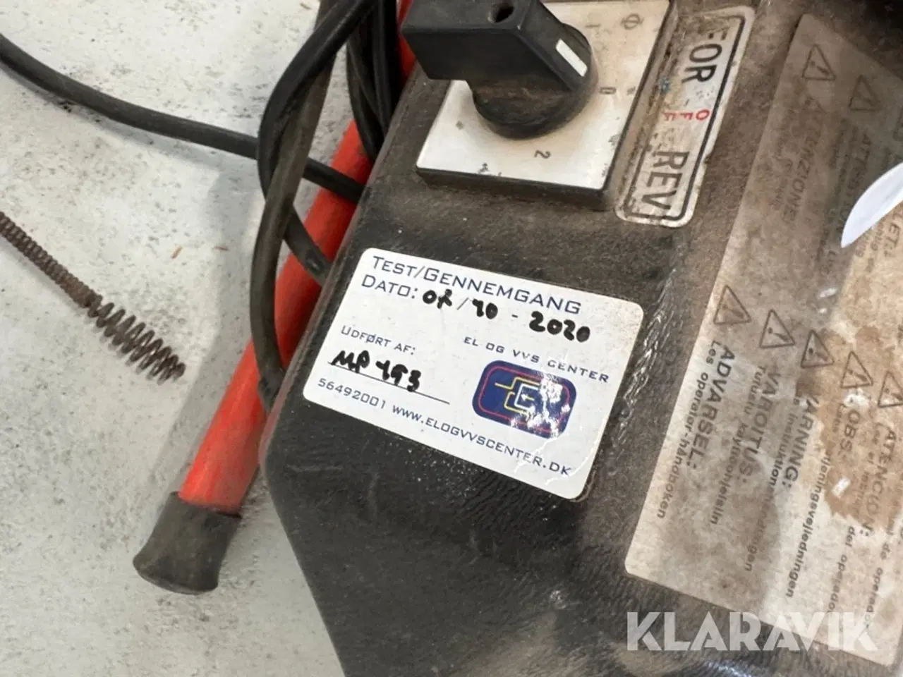 Billede 4 - Afløbsrenser, Svejseinverter og Værktøjstaske
