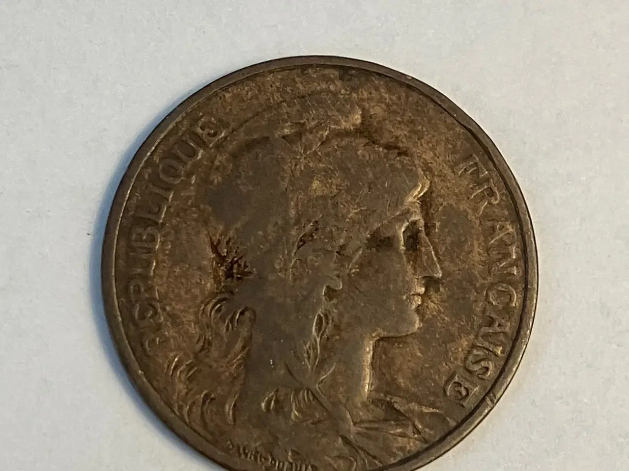 Billede 2 - 5 Centimes France 1916