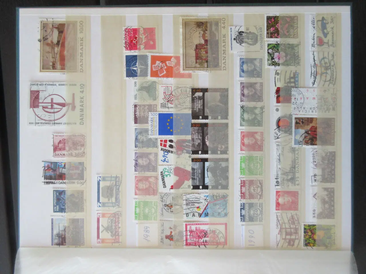 Billede 11 - Danmark samling i indstiksbog over 700 mærker