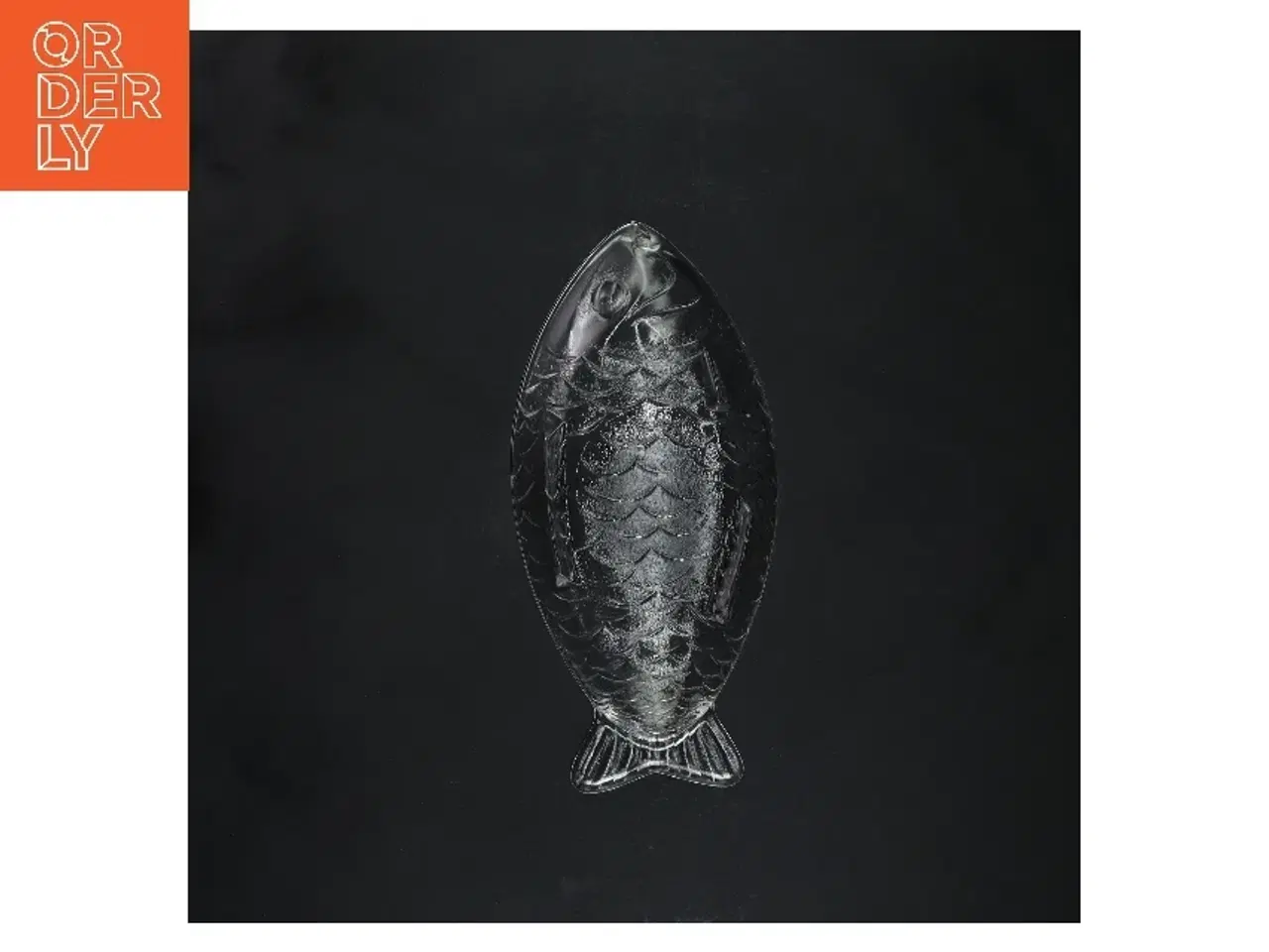 Billede 3 - Glasfisk serveringsfade (str. 4 styk, 21 cm)