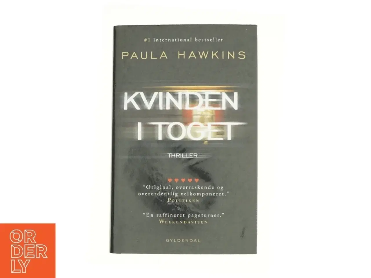 Billede 1 - Kvinden i toget : thriller (Klassesæt) af Paula Hawkins (Bog)