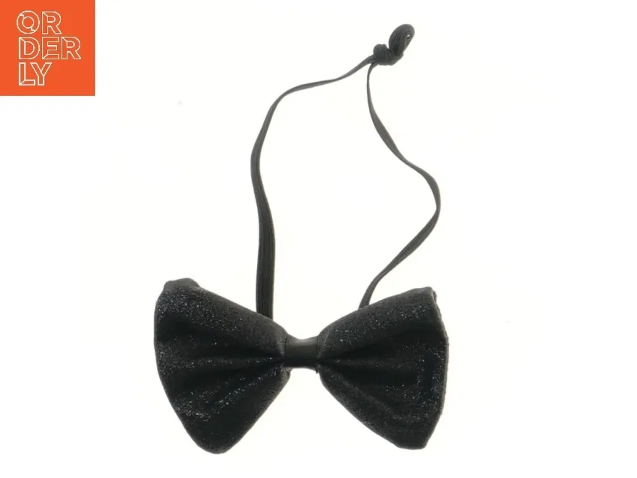 Billede 1 - Sort butterfly med elastik (str. 12 cm)