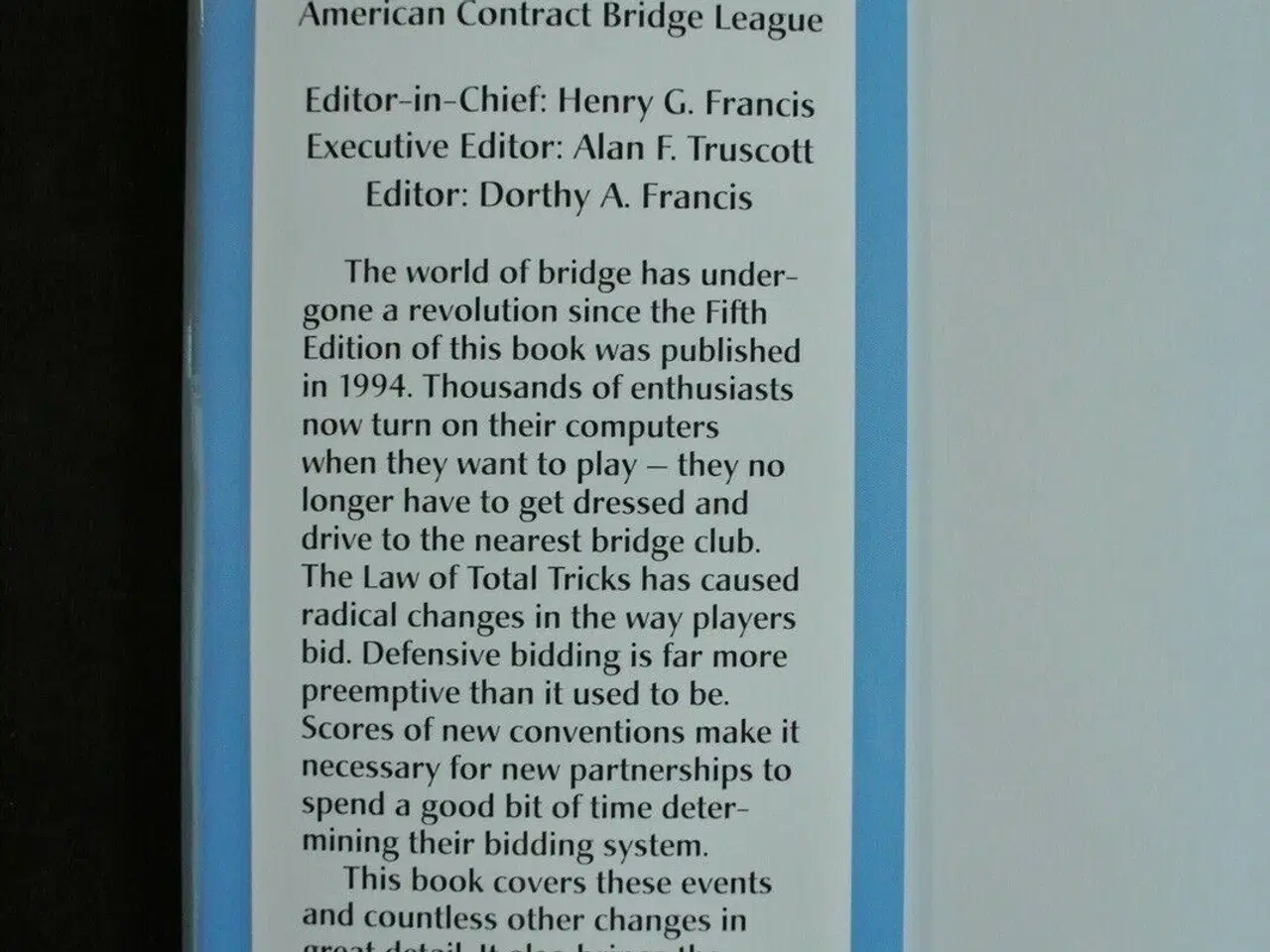 Billede 2 - the official encyclopedia of bridge, edited by hen