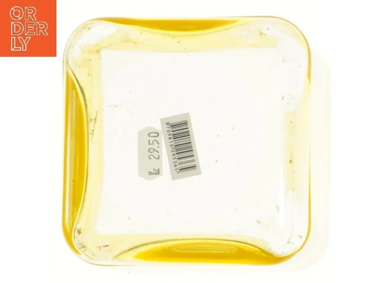 Billede 3 - Gul glasskasse (str. 12x12x12 cm)