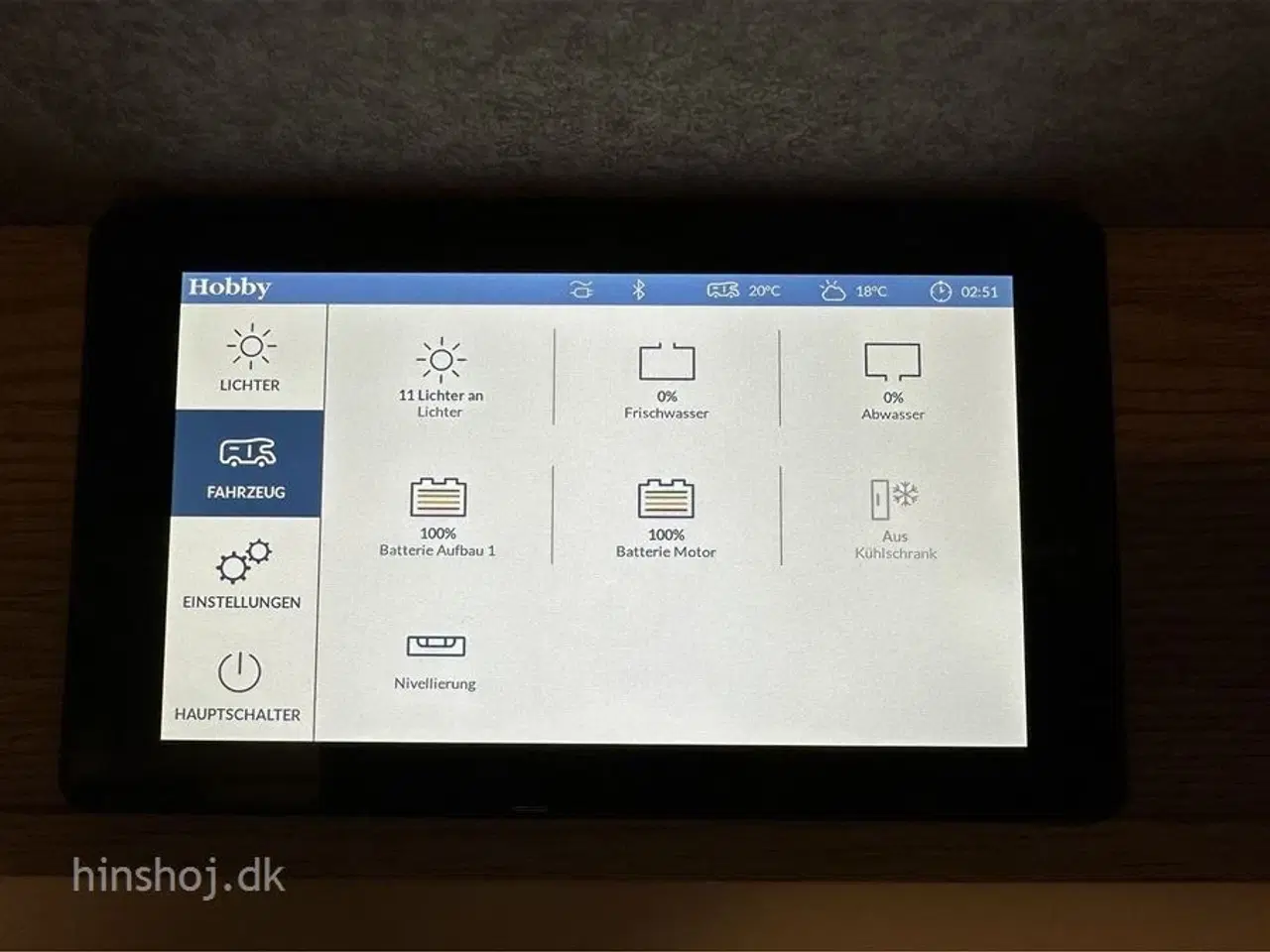 Billede 12 - 2026 - Hobby Ontour C 700 GQ Aut.   Lækker Autocamper med Queens bed og automatgear fra Hinshøj Caravan.