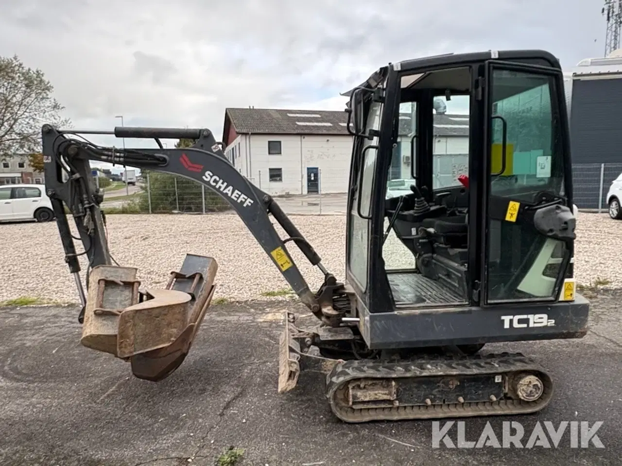 Billede 2 - Minigraver Yanmar TC19 med 4 skovle