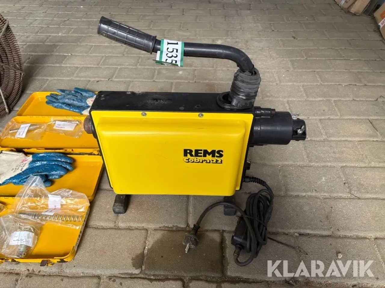 Billede 9 - Elektrisk rørrensemaskine Rems Cobra 22