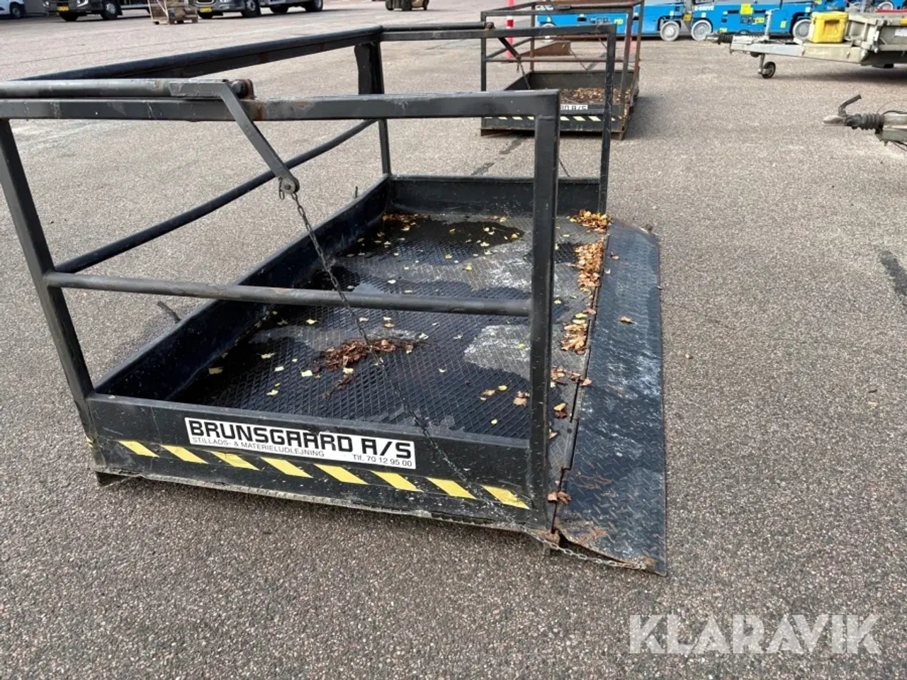 Billede 6 - Mandskabs kurv KIRK Maskinfabrik
