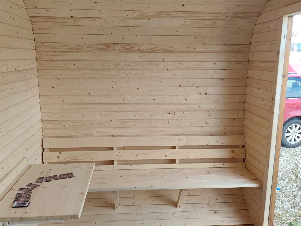 Billede 3 - Stor sauna med omklædningsrum 4.8 m/2.4 m på lager