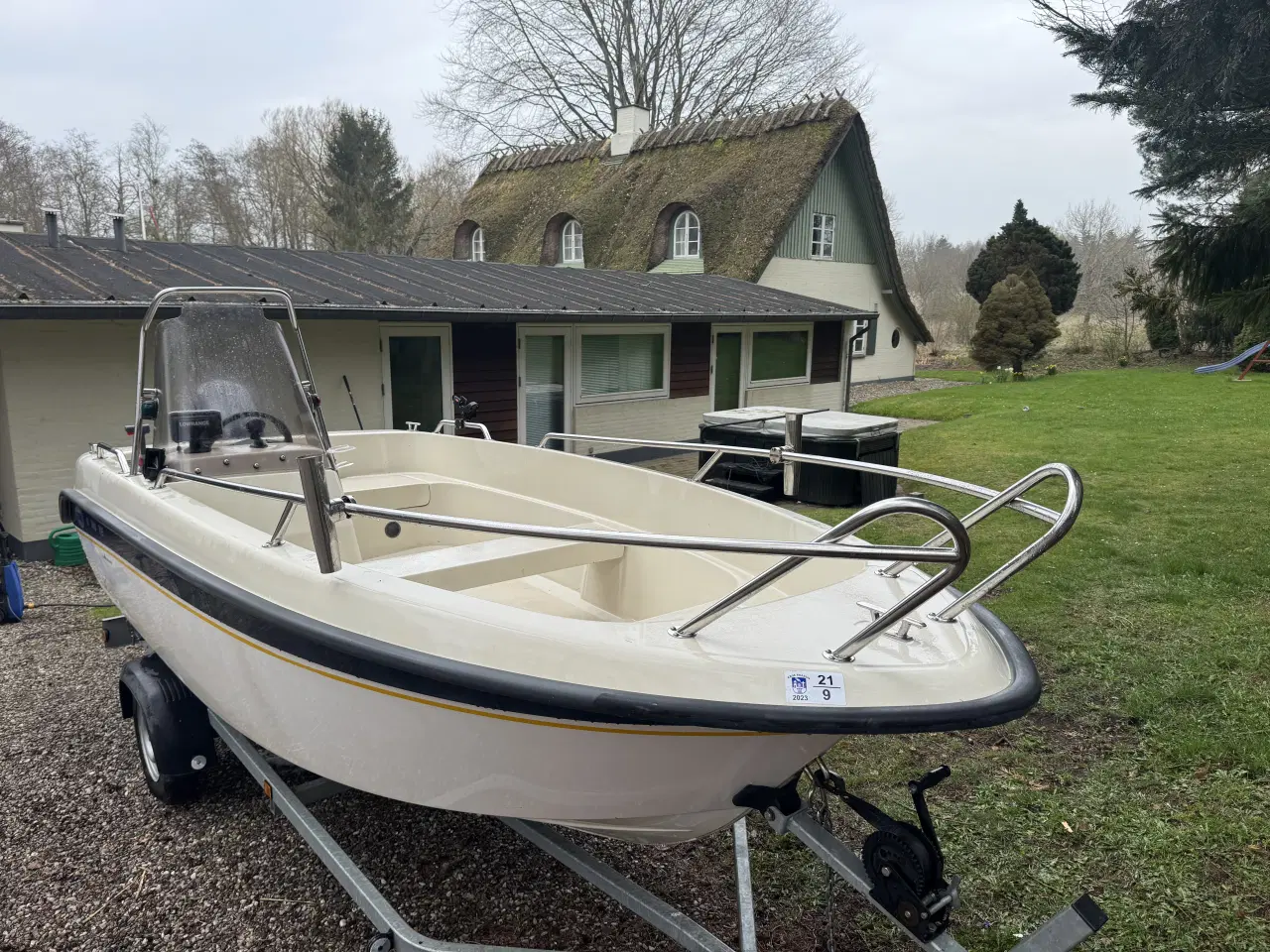 Billede 2 - Askeladden 445 m. 40hk 4-takt Yamaha EFI og traile