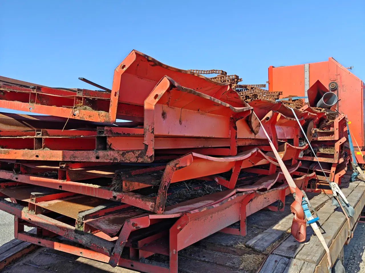 Billede 17 - Linka halmoprivet til bigballer