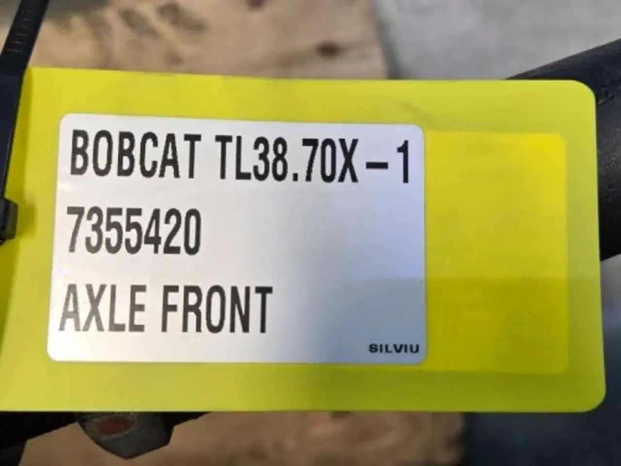 Billede 21 - Bobcat TL38.70X Foraksel 7355420