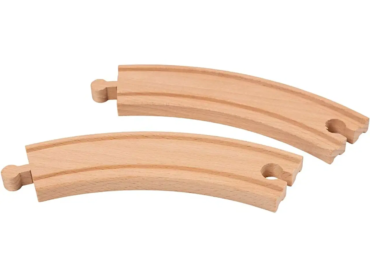 Billede 1 - VIGA Kurvede Togskinner 15,8 cm - 4 stk.