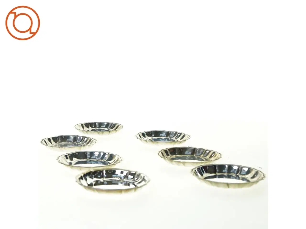 Billede 3 - Små metal tallerkener fra Fda (str. 8 cm)
